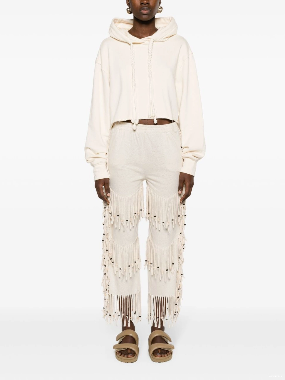 Affordable trousers Alanui Monsoon fringed Women 0823